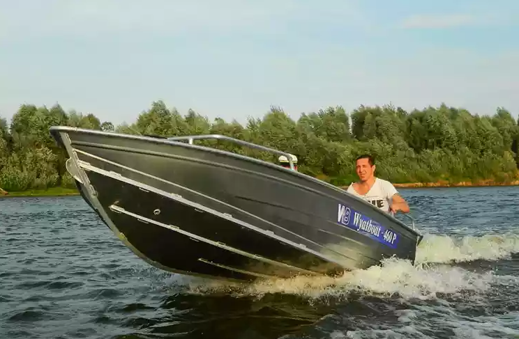 Алюминиевая лодка Wyatboat-460 P в Набережных Челнах