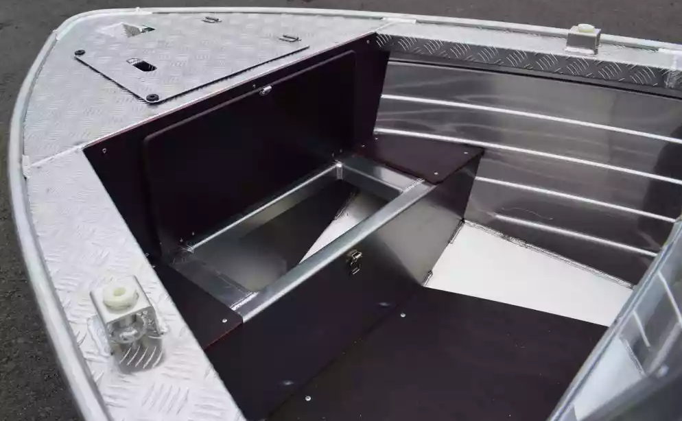 Алюминиевая лодка Wyatboat-390 DCM Увеличенный борт в Набережных Челнах