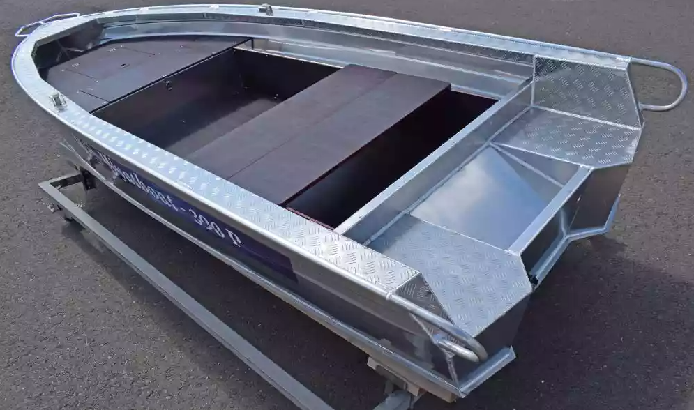 Алюминиевая лодка Wyatboat-390Р Fish в Набережных Челнах