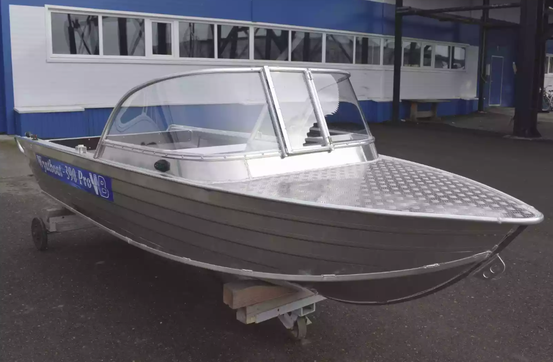 Алюминиевая лодка Wyatboat-390 Pro в Набережных Челнах