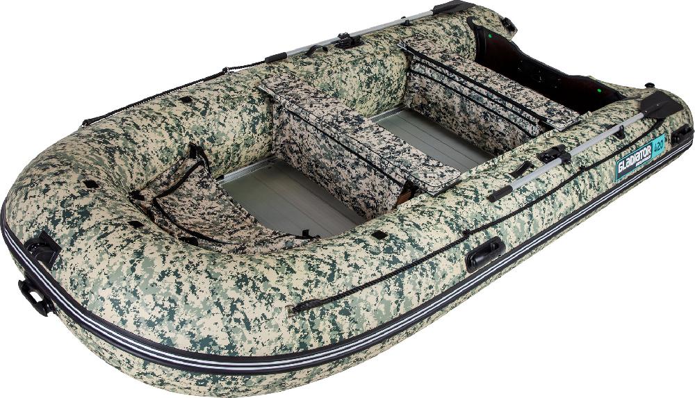 НАДУВНАЯ ЛОДКА GLADIATOR C420AL в Набережных Челнах