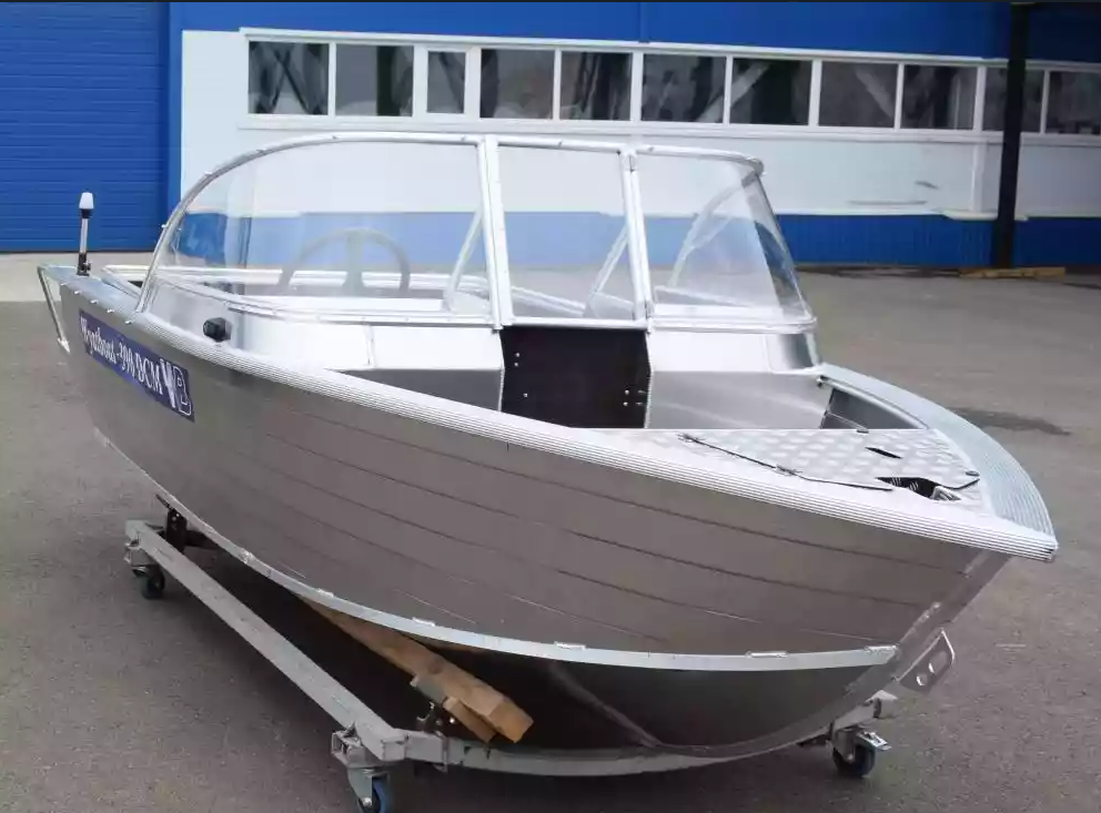 Алюминиевая лодка Wyatboat-390 DCM Увеличенный борт в Набережных Челнах
