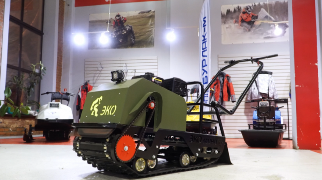 Мотобуксировщик ЭКО-Мини 15 лс (рама цельнометаллическая гнутая) в Набережных Челнах