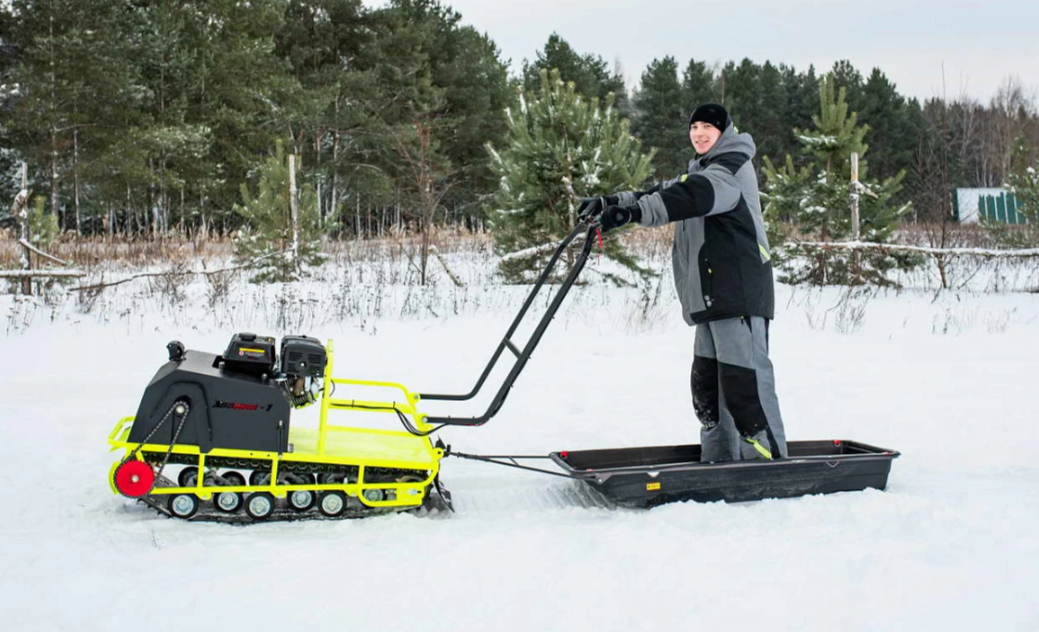 Мотобуксировщик Бурлак ХОЗЯИН-1 (капот металл) в Набережных Челнах