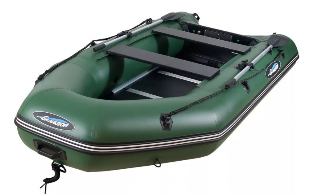 МОТОРНО-ГРЕБНАЯ ЛОДКА ПВХ GLADIATOR A 320 ТК С ФАНЕРНЫМ ПОЛОМ в Набережных Челнах