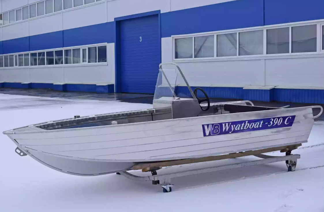 Алюминиевая лодка Wyatboat-390 C в Набережных Челнах