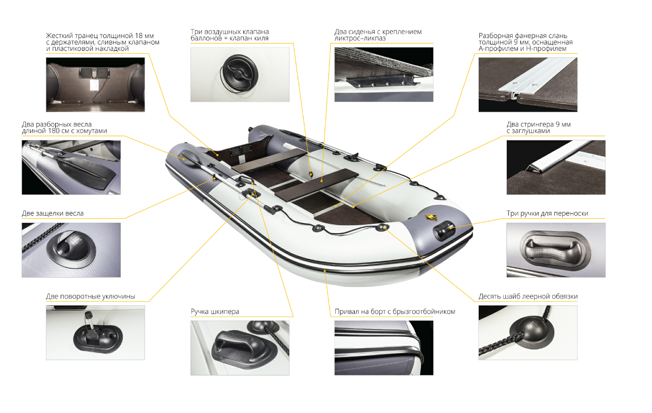 Лодка Ривьера Компакт 3600 СК в Набережных Челнах