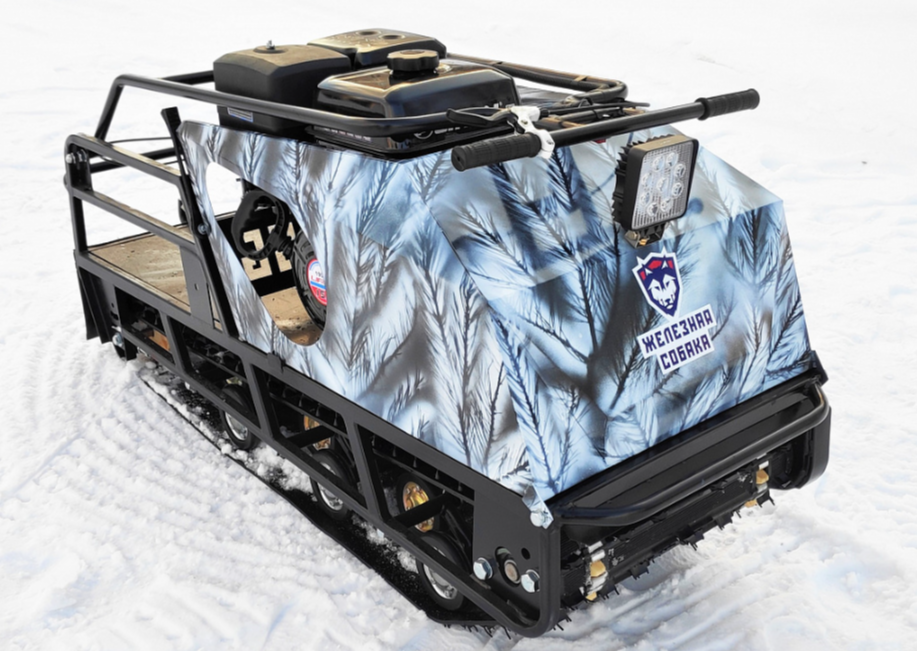 Мотобуксировщик Irondog (Железная собака) M600 15 Камуфляж Охотник в Набережных Челнах
