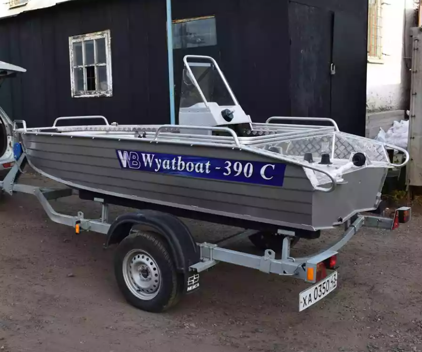 Алюминиевая лодка Wyatboat-390 C в Набережных Челнах