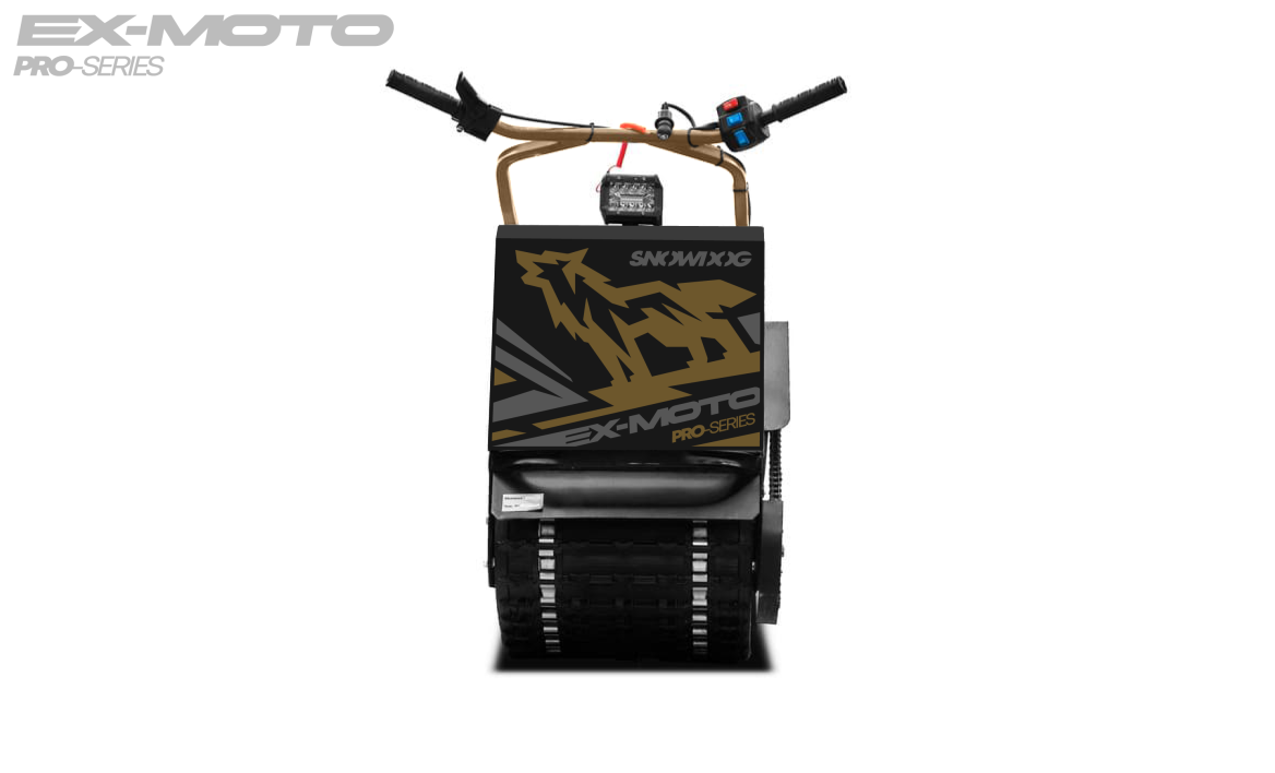 Мотобуксировщик EX-MOTO SNOWDOG S380 8л.с. в Набережных Челнах