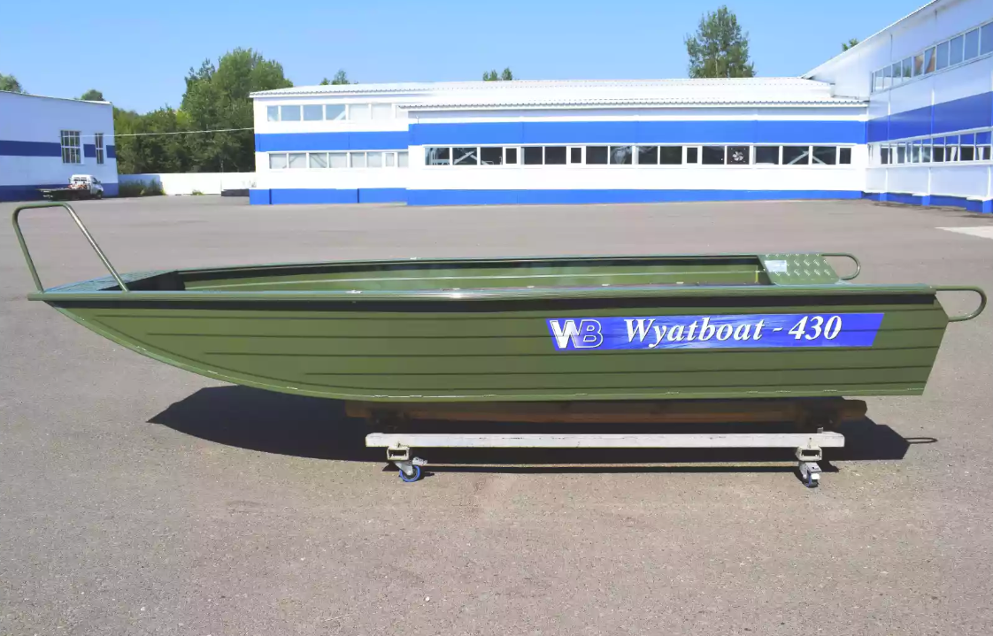 Алюминиевая лодка  Wyatboat-430 Master Fish в Набережных Челнах