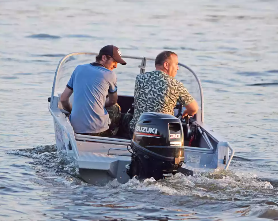 Алюминиевая лодка Wyatboat-390 DCM в Набережных Челнах