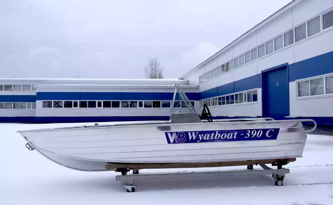Алюминиевая лодка Wyatboat-390 C в Набережных Челнах