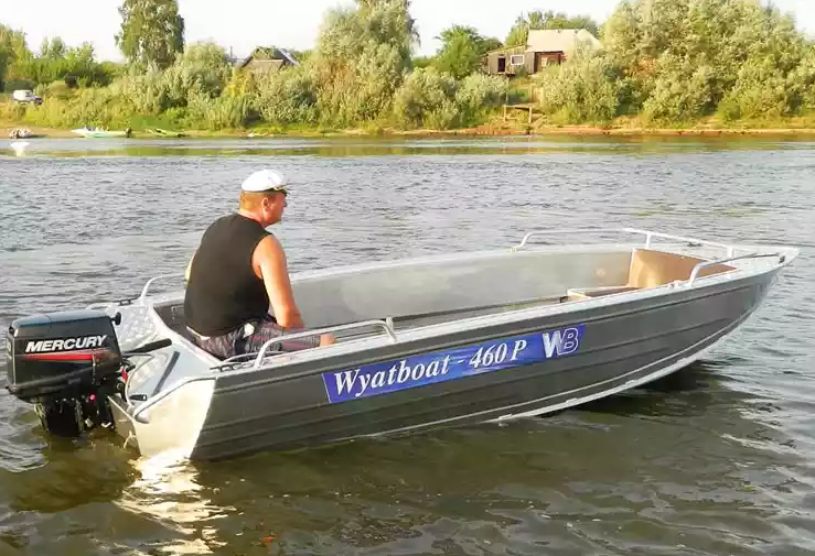 Алюминиевая лодка Wyatboat-460 P в Набережных Челнах
