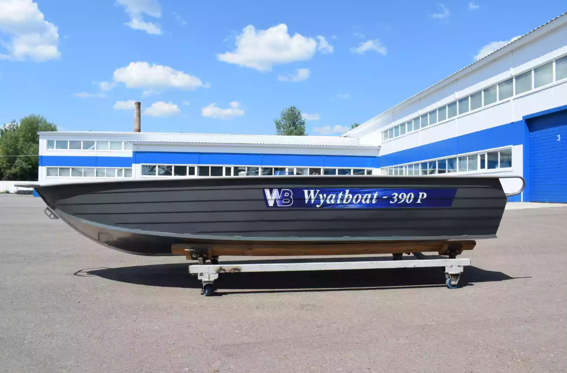 Алюминиевая лодка Wyatboat-390Р Fish в Набережных Челнах