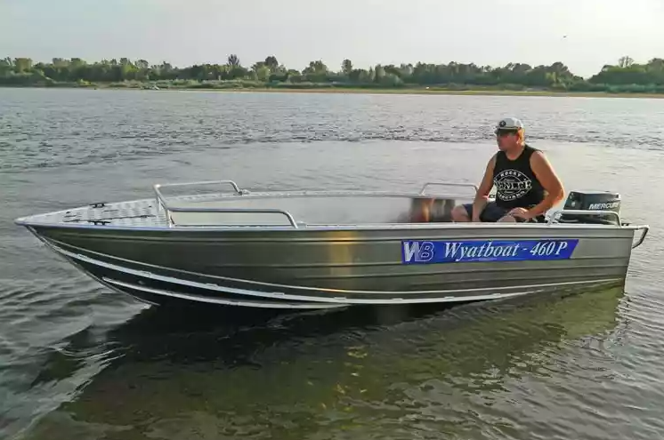 Алюминиевая лодка Wyatboat-460 P в Набережных Челнах