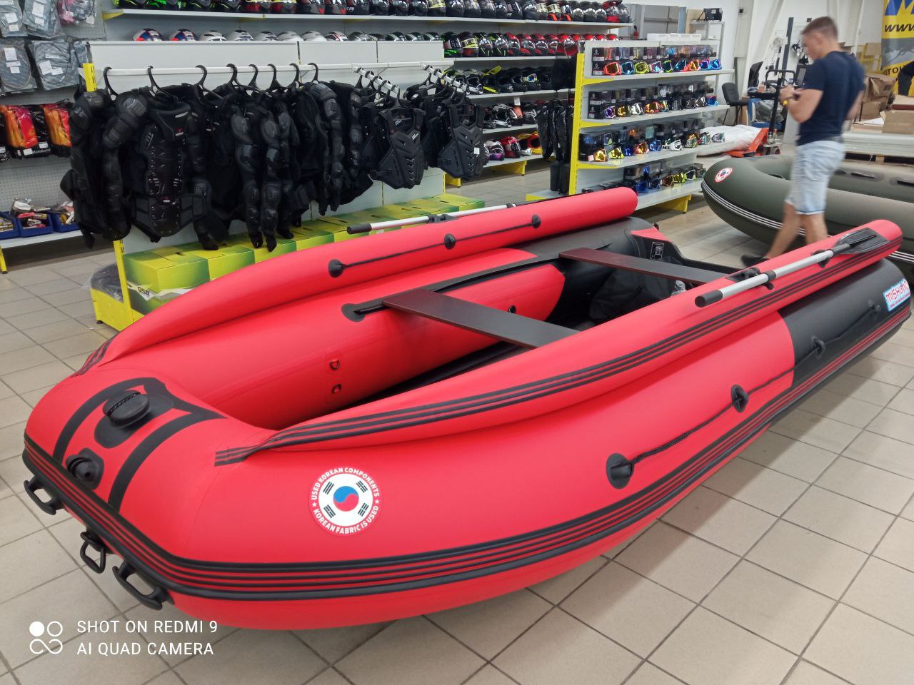 Лодка MISHIMO RIVER FJET PRO 410  под водомет в Набережных Челнах