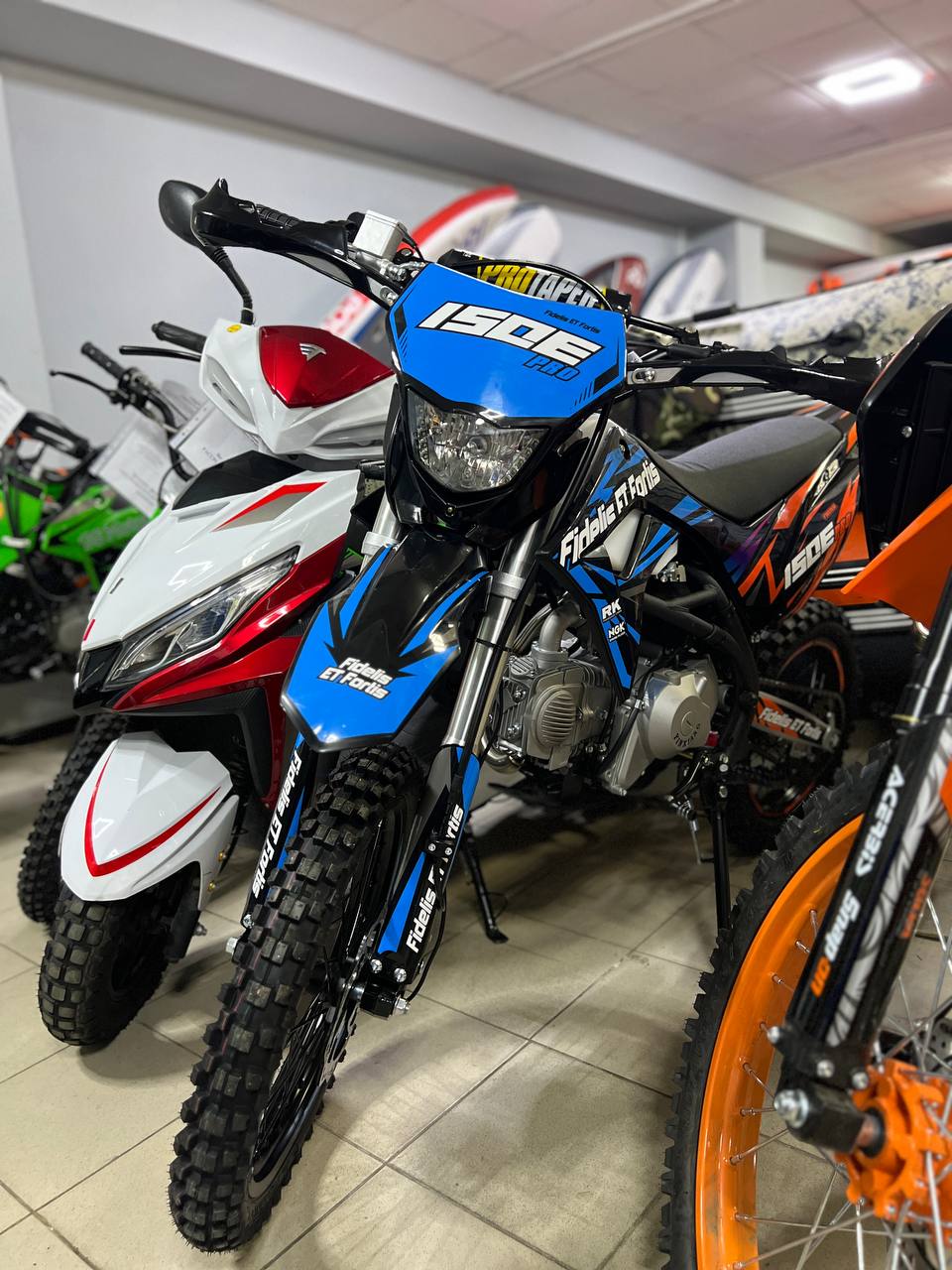 Мотоцикл (питбайк) PROMAX FIDET (ФАЙДЕТ) 190E PRO 17/14 в Набережных Челнах