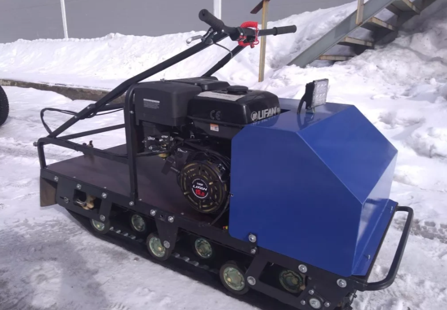 Мотобуксировщик AhtaR ЗИМА с реверсом (задний ход) в Набережных Челнах