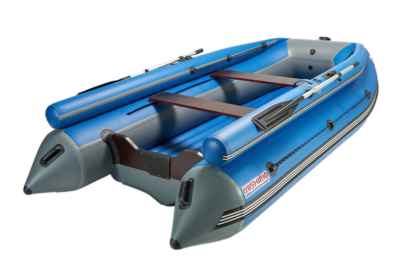 КОМПЛЕКТ ЛОДКА MISHIMO FAMILY LITE 370 + МОТОР MARLIN MP 9.9 AMHS PROLINE FORCE в Набережных Челнах