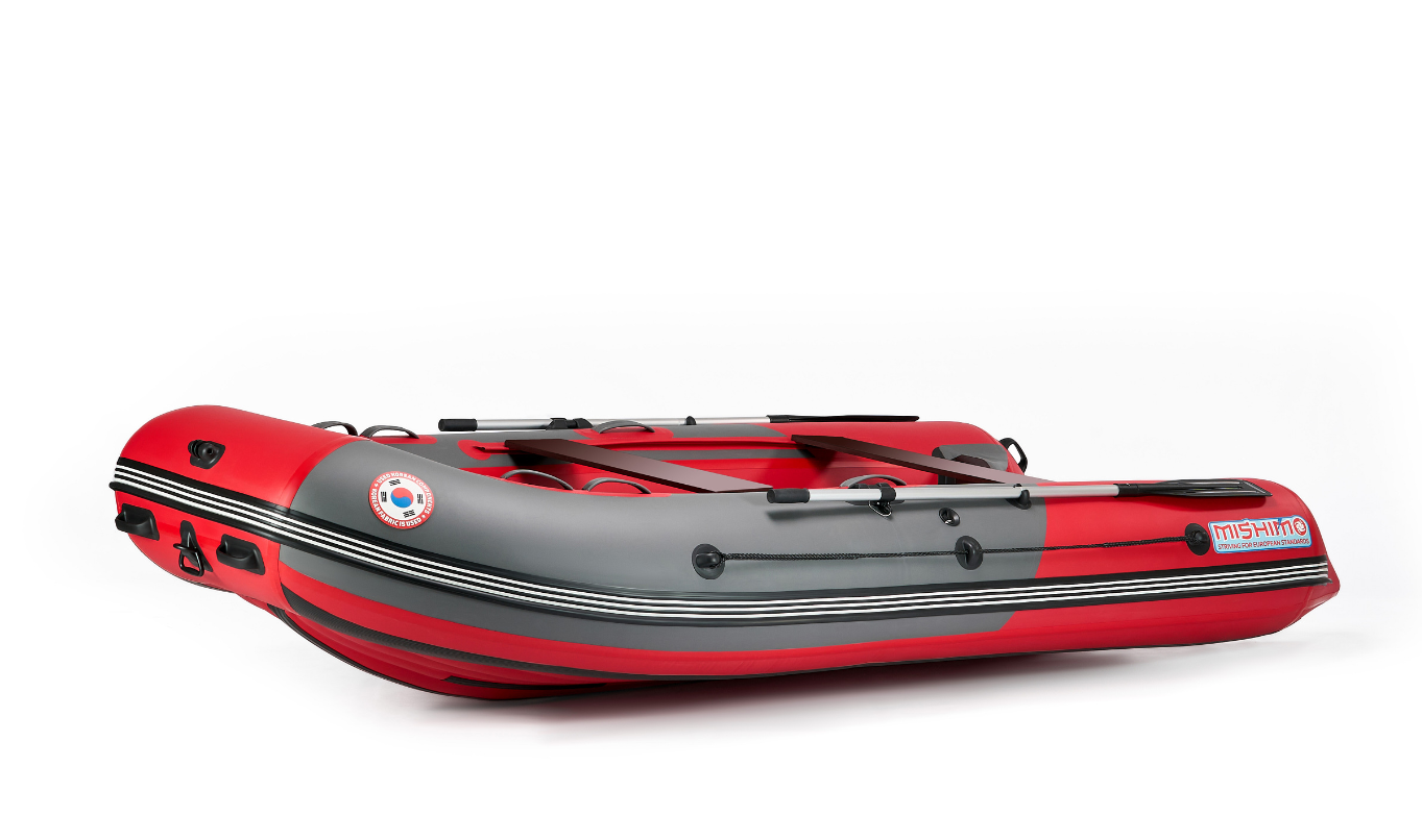 КОМПЛЕКТ ЛОДКА MISHIMO PRO 350 + ЛОДОЧНЫЙ МОТОР MARLIN MP 9.9 (15) AMHS PROLINE в Набережных Челнах