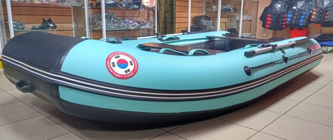 КОМПЛЕКТ ЛОДКА MISHIMO LITE 390 + МОТОР 9,9 (15) Л.С. в Набережных Челнах