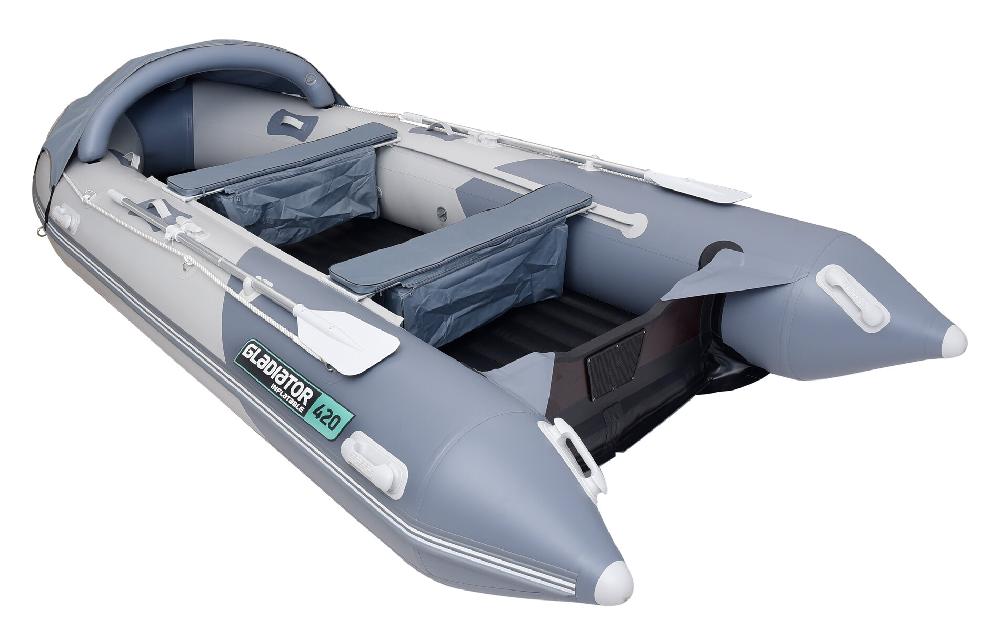 НАДУВНАЯ ЛОДКА GLADIATOR E450PRO в Набережных Челнах