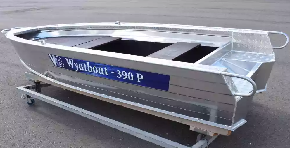 Алюминиевая лодка Wyatboat-390Р Fish в Набережных Челнах