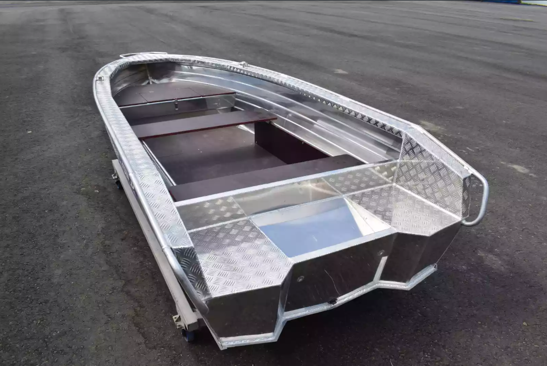 Алюминиевая лодка Wyatboat-390Р Увеличенный борт в Набережных Челнах