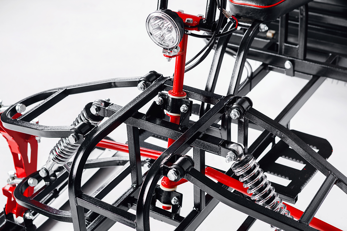 Лыжный модуль IKUDZO TERRAIN с подогревом ручек металлические лыжи в Набережных Челнах