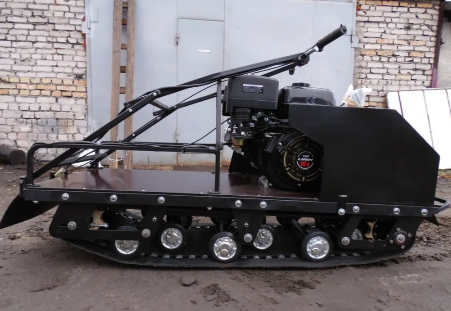 Мотобуксировщик AhtaR Зима 9 л/с с вариатором в Набережных Челнах