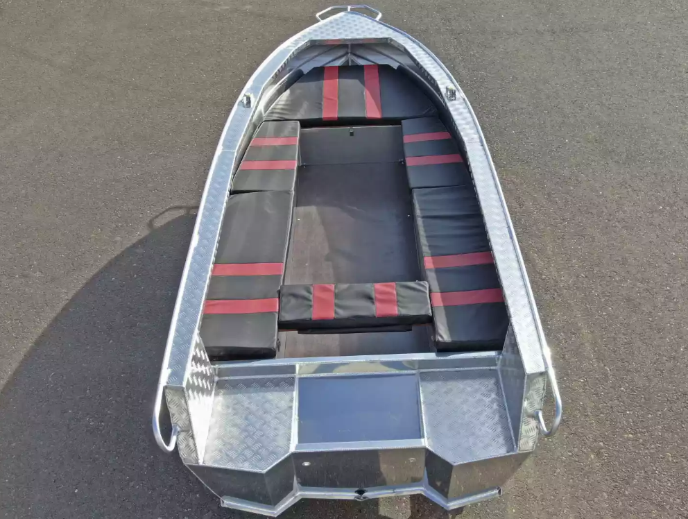 Алюминиевая лодка Wyatboat-390РМ увеличенный борт в Набережных Челнах