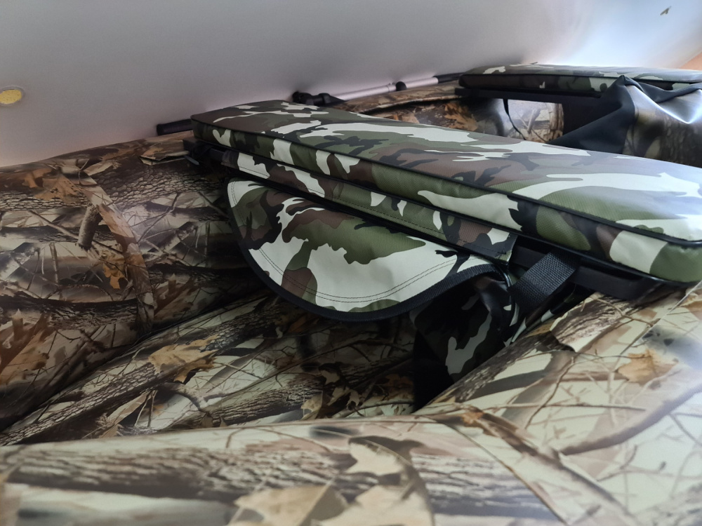 КОМПЛЕКТ МЯГКИХ НАКЛАДОК С СУМКОЙ ДЛЯ ЛОДОК 80Х20 КАМУФЛЯЖ в Набережных Челнах