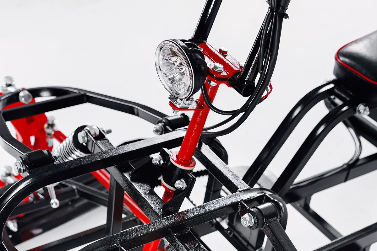 Лыжный модуль IKUDZO TERRAIN с подогревом ручек металлические лыжи в Набережных Челнах