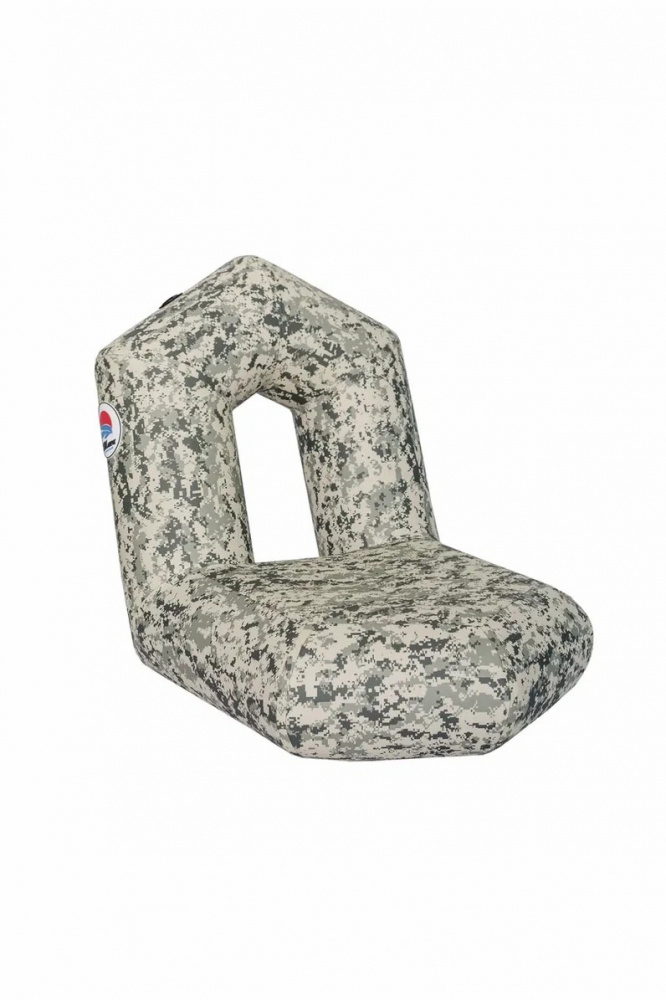 КРЕСЛО НАДУВНОЕ SMARINE, 85Х75 СМ, ПВХ, ЗЕЛЕНЫЙ ПИКСЕЛЬ в Набережных Челнах