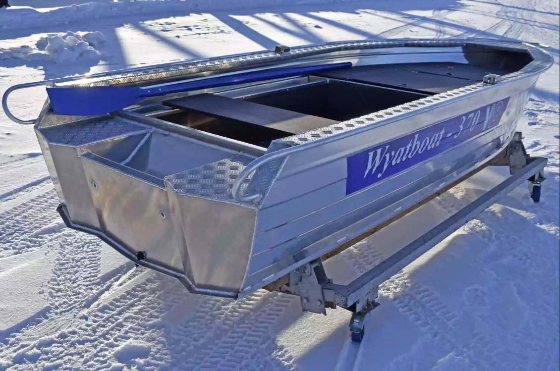 Алюминиевая лодка Wyatboat-370 Р FISH в Набережных Челнах