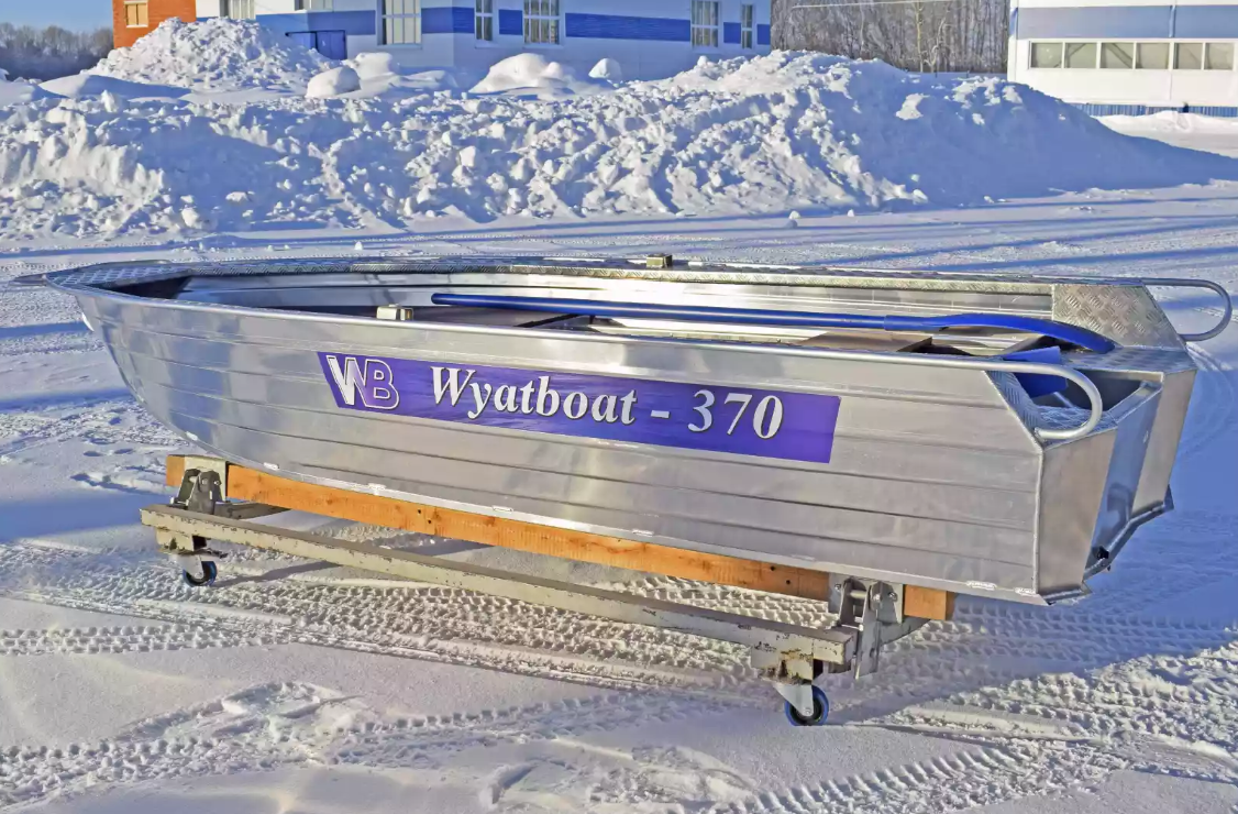 Алюминиевая лодка Wyatboat-370 Р FISH в Набережных Челнах