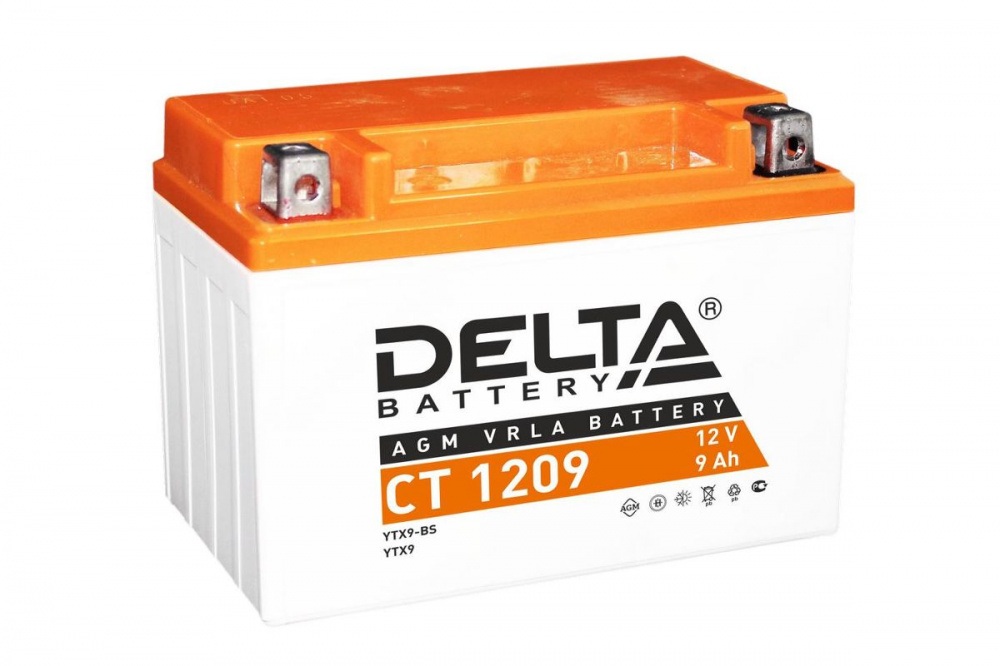 Аккумулятор Delta CT 1209 (12V / 9Ah) в Набережных Челнах