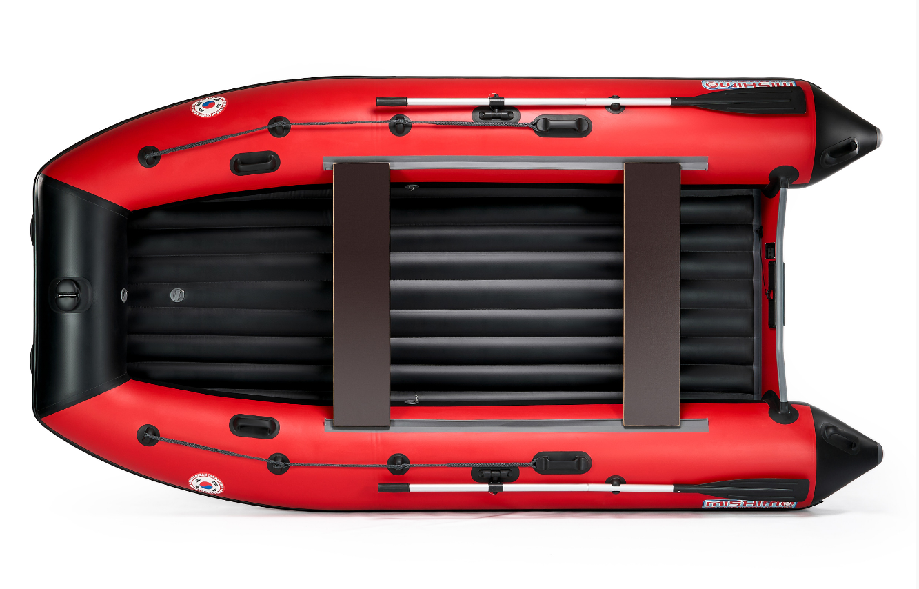 КОМПЛЕКТ ЛОДКА MISHIMO RAPID 380 + ЛОДОЧНЫЙ МОТОР MARLIN MP 9.9 (20) AMHS PROLINE FORCE в Набережных Челнах