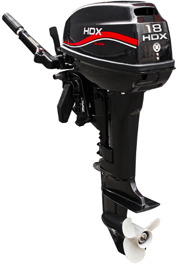 Лодочный мотор 2-х тактный HDX R series TE 18 BMS в Набережных Челнах