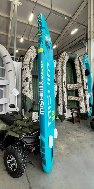 SUP (САП) Доска MISHIMO PRO-MAX Light Teal 11,6’ (355см) в Набережных Челнах