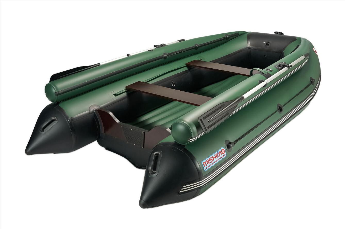 КОМПЛЕКТ ЛОДКА MISHIMO FAMILY LITE 370 + МОТОР MARLIN MP 9.9 AMHS PROLINE FORCE в Набережных Челнах