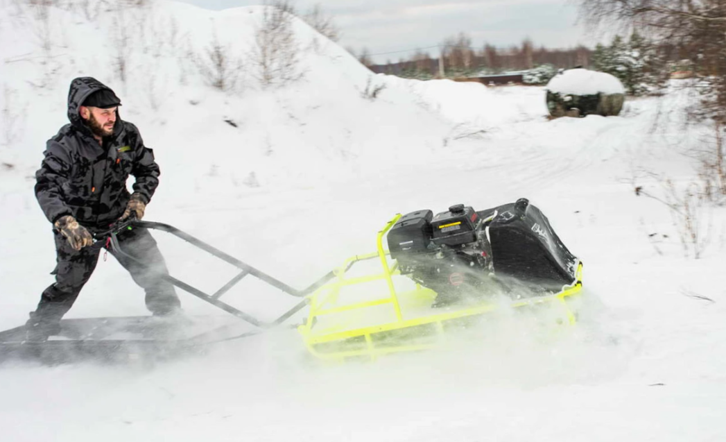 Мотобуксировщик Бурлак ХОЗЯИН-1 (капот металл) в Набережных Челнах