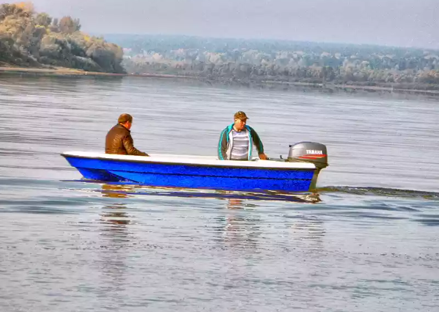 Стеклопластиковая лодка Wyatboat 430 тримаран в Набережных Челнах