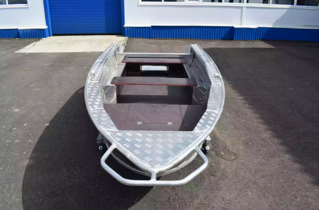 Алюминиевая лодка Wyatboat-390Р Увеличенный борт в Набережных Челнах