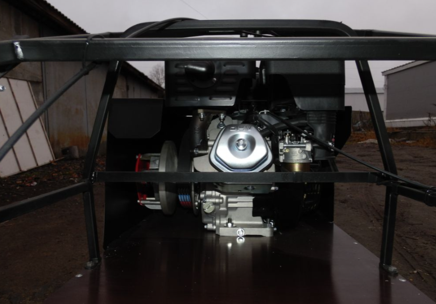 Мотобуксировщик AhtaR Зима 15 л/с с вариатором в Набережных Челнах