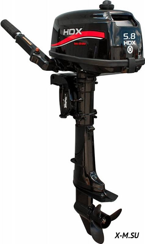 Лодочный мотор 2-х тактный HDX R series T 5,8 BMS в Набережных Челнах