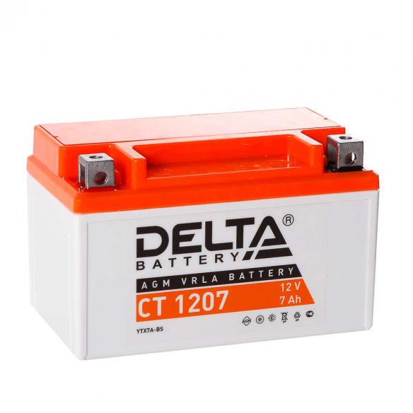 Аккумулятор Delta CT 1207 (12V / 7Ah) в Набережных Челнах