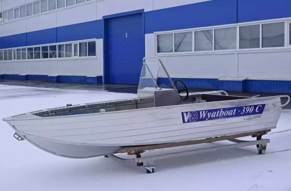 Алюминиевая лодка Wyatboat-390 C в Набережных Челнах