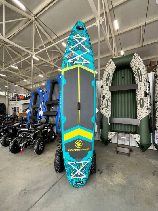 SUP (САП) Доска MISHIMO PRO-MAX Light Teal 11,6’ (355см) в Набережных Челнах